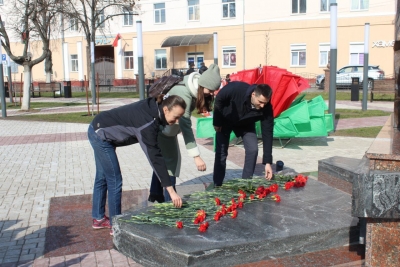 22 марта Сотрудники института почтили память погибших во время Хатынской трагедии