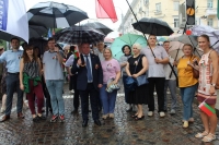 Коллектив института принял участие в торжественном шествии ко Дню Независимости
