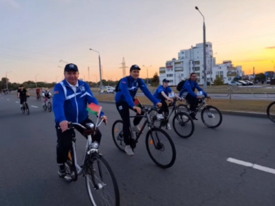 Коллектив ОАО &quot;Институт Гомельгражданпроект&quot; принял участие в велопробеге «Пульс моего города»